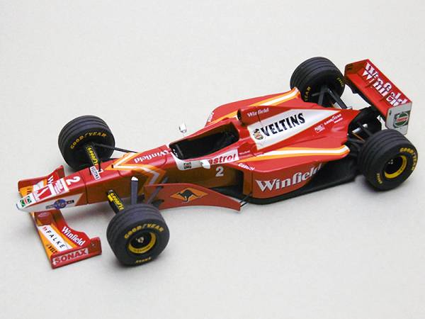 TAMEO 1/43 ウィリアムズ メカクローム FW19 テスト1998 完成品