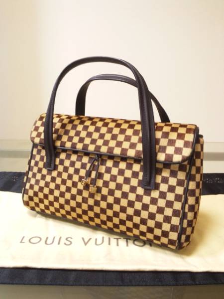 極上美品 ルイヴィトン ダミエ ソバージュ ライオン バッグ