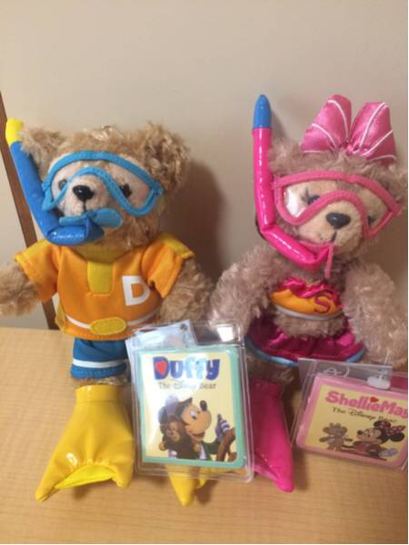 シェリーメイ ダッフィー ぬいぐるみバッジ 0 ぬいぐるみ 香港