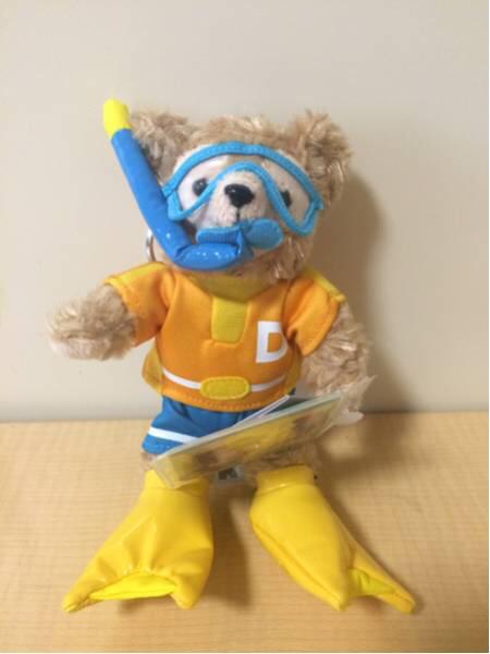シェリーメイ ダッフィー ぬいぐるみバッジ 0 ぬいぐるみ 香港