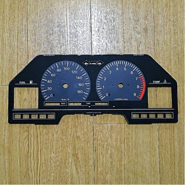 希少♪ Z31 後期 スピードメーターパネル 予備部品 200ZR 300ZX
