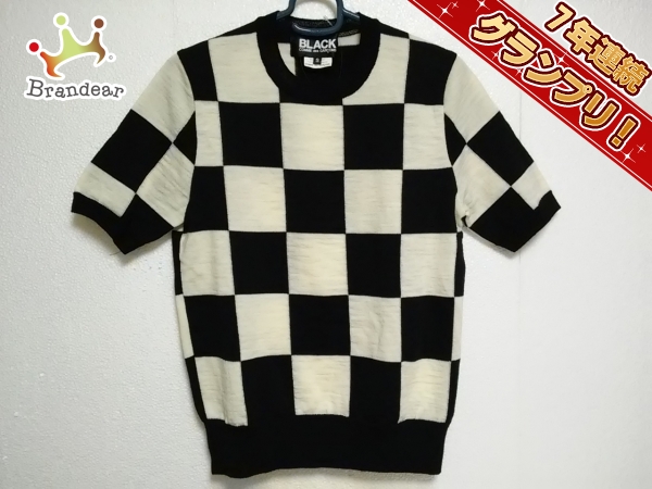 ブラックコムデギャルソン 半袖セーター S レディース 美品