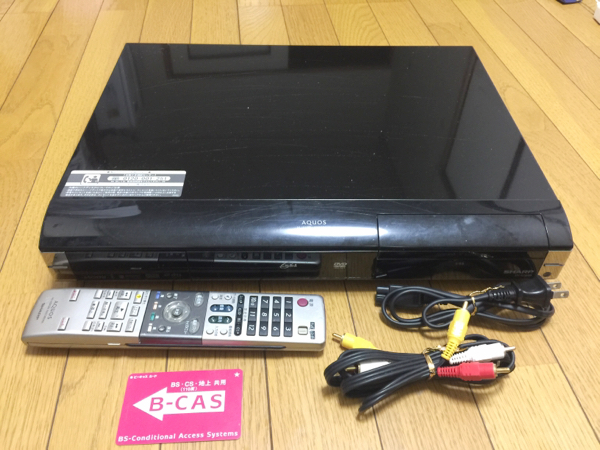 SHARP/シャープ DV-ACW85 地デジ/HDD&DVD レコーダー