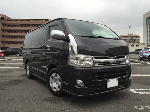 ハイエース★スーパーGL★BカメETC予備検 メッキ多数ディーゼル