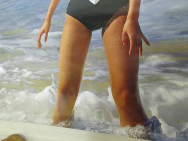 必見！【カネボウ 城戸真亜子 水着キャンペーン大判ポスター】 A