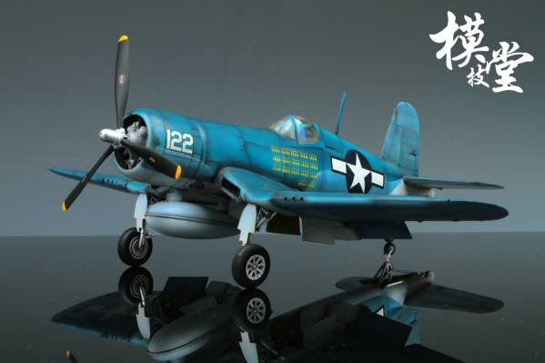 タミヤ ヴォート 1⁄48 F4U-1A アメリカ海軍 傑作機シリーズ コルセア