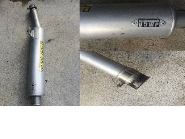 FZR250R 3LNスリップオンマフラー YAMAMOTO 90年式FZR250R3LNで使っ