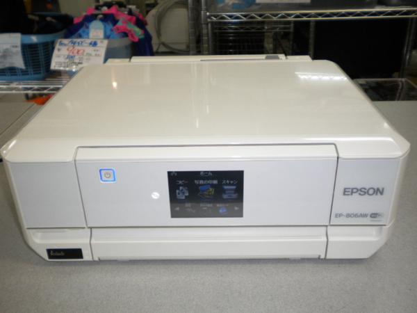 1円【ジャンク】EPSON エプソン/インクジェットプリンター/EP-806AW/67