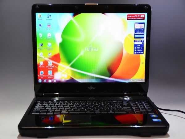 美品 FUJITSU LIFEBOOK AH550/5A Core i5 2.40GHz 4G/500G/Win7 高速