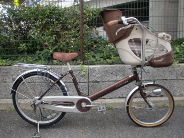 ◆中古自転車5/子供乗せ/3人乗可能/内装3段/オ-トライト/BAA◆