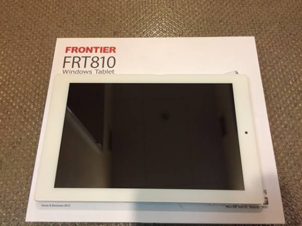 FRONTIER FRT810 タブレット Windows8.1 ﾌﾙHD 4ｺｱ Windows オフィス付 