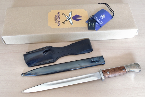 K-98マウザー銃剣 レプリカ ウインドラス 訳ありその7