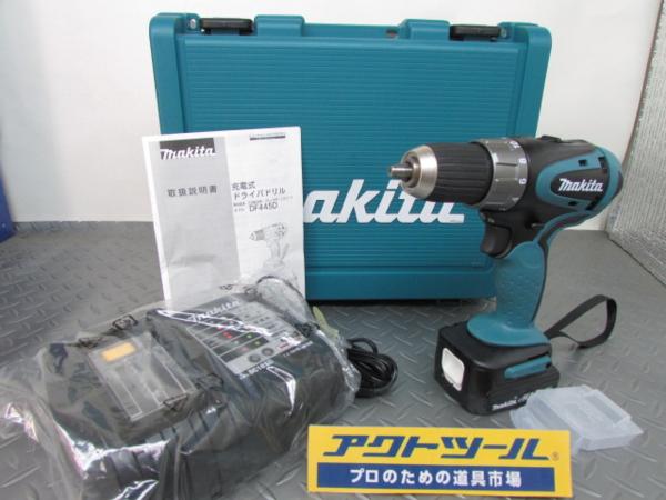 未使用　マキタ　ドリルドライバ　DF445DSH（14.4V/1.5Ah）