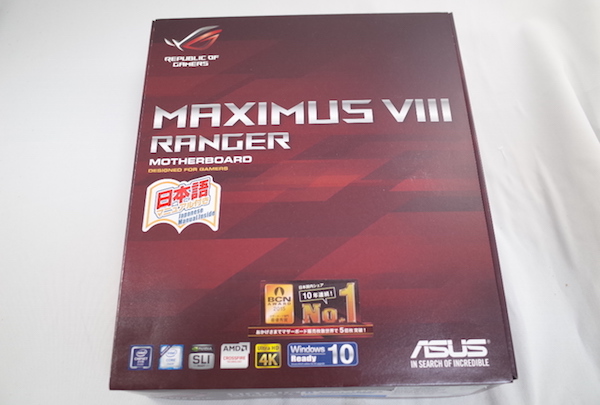 ASUSTeK Intel Z170 マザーボード MAXIMUS VIII RANGER/ジャンク