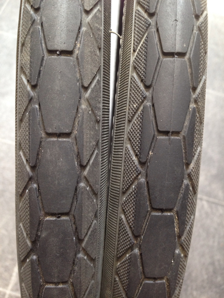 中古 BROMPTON 純正 タイヤ 2本 チューブ 4本 セット 16×1 3/8 【公式