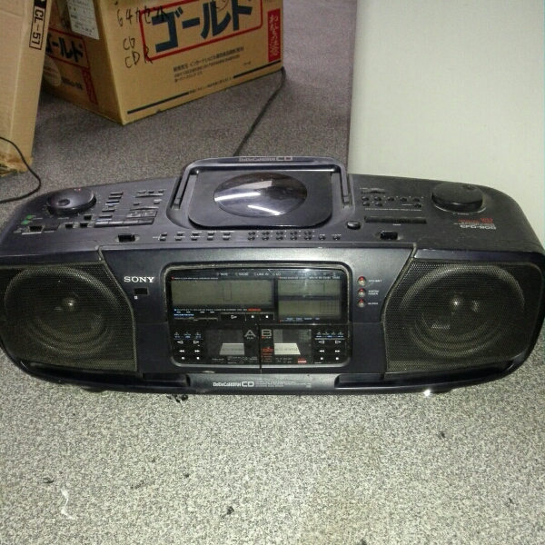 SONY コンポ DoDeCaHORN CD CFD-900 ジャンク ラジカセ 貴重 SONY