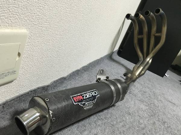 モリワキ ZERO サイレンサー カーボン チタン ZRX400 ZRX400 モリワキ チタン ZERO モリワキ ZERO サイレンサー カーボン