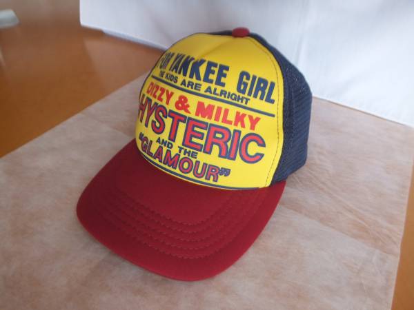 ヒステリックグラマー DIZZY & MILKY メッシュ キャップ