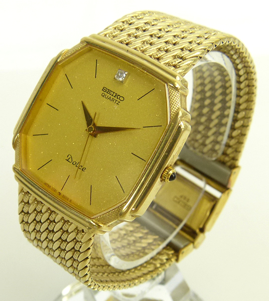 セイコー☆ドルチェ/7731☆メンズ☆クオーツ☆中古(W11364G)