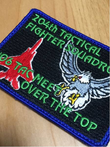 航空自衛隊 第204飛行隊 '06 戦競 ② F-15 ワッペン パッチ