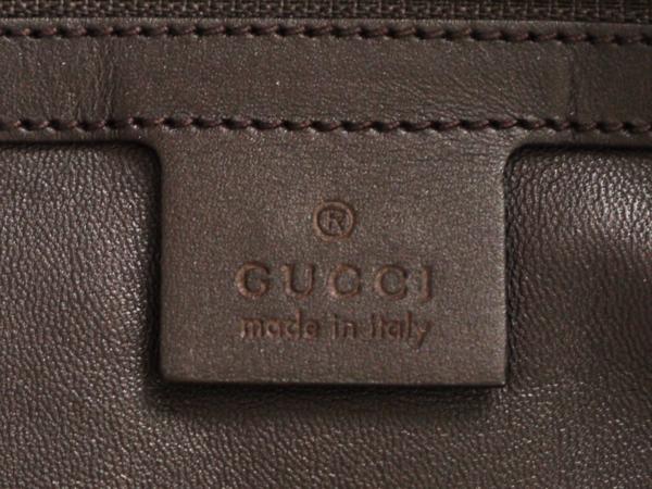 ☆グッチ 上質鹿革イントレハンドル付き最高峰レザーバッグ☆ 18万