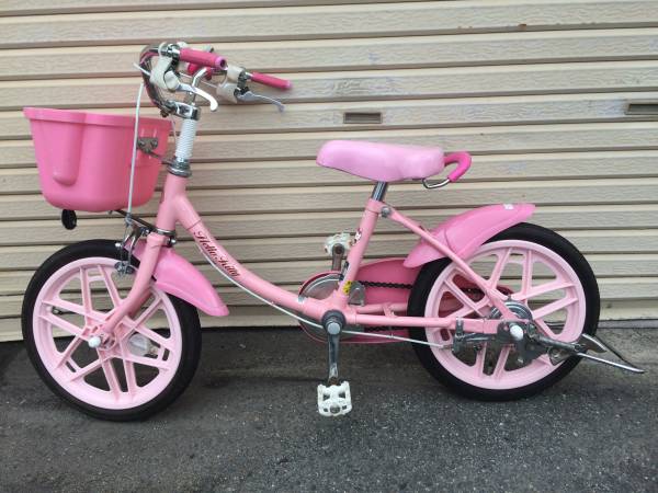 全国発送対応！ブリジストン製ハローキティ可愛い16インチ自転車