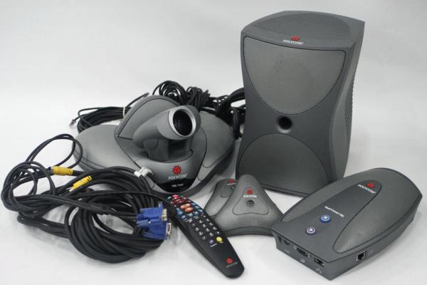 Polycom VSX 7000 テレビ会議システム まとめて売り POLYCOM ネットワークTV会議システム○VSX7000 NTSC 中古 ▽テレビ会議