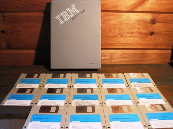 IBM MS Windows3.1 FD3.5インチです