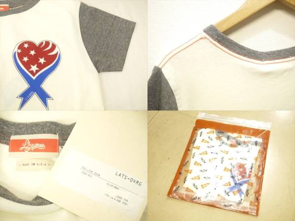 R198★新品LiL Almond(リルアーモンド)切替えデザインTシャツ/L