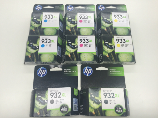 HP 純正 インク 932 XL 933 XL 4色パック計8個！在庫処分①