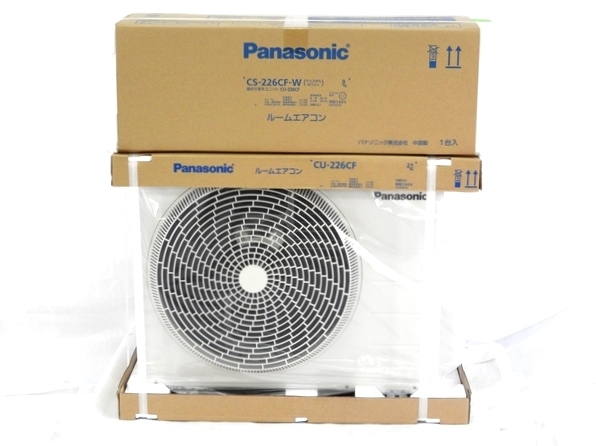 新品 Panasonic CS-226CF-W エアコン 2.2 kW 6畳 F1999097 エアコン