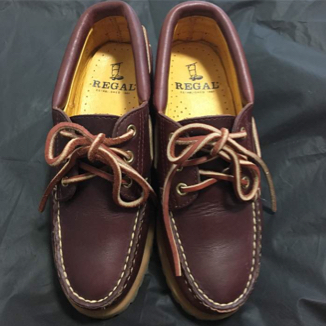 REGAL レディース 本革 革靴 ローファー 22.5cm パンプス