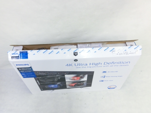 新品 PHILIPS BDM4350UC/11 43型 4K モニター 保証付き N1989198