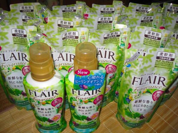 フレアフレグランス 柔軟剤 ヒーリングオアシス 本体2 替16