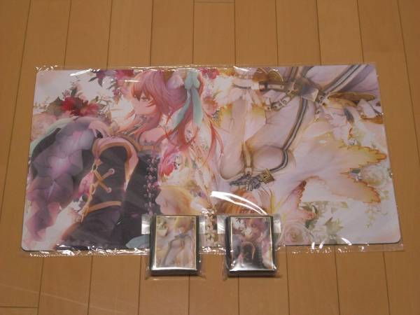 C90★天秤を揺らす女★FGO★玉藻★スリーブ プレイマットセット