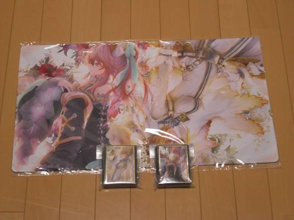 C90★天秤を揺らす女★FGO★玉藻★スリーブ プレイマットセット