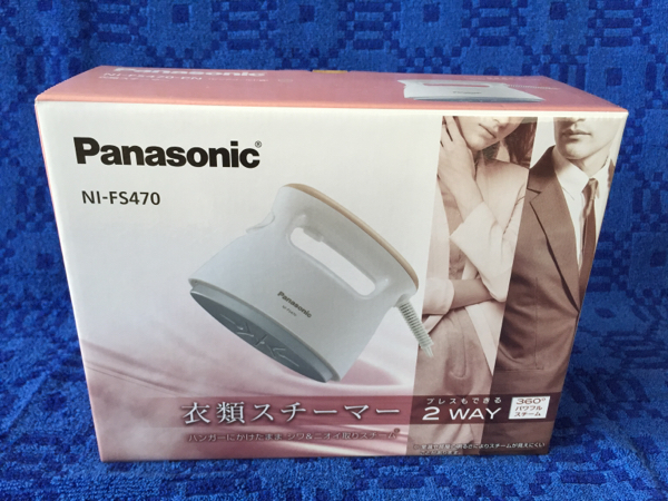 パナソニック】New 衣類スチーマー NI-FS470-PN☆新品未開封