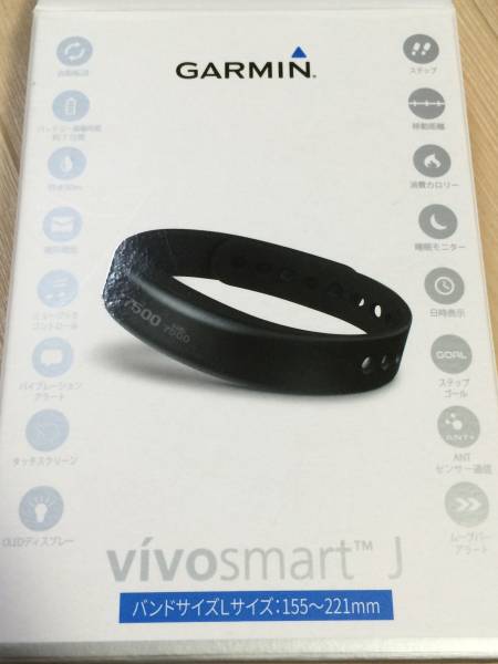 GARMIN vivosmart J Lサイズ 本体未使用 ガーミン 活動量計