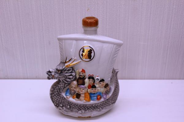 七福竜 干支ボトル スーパーニッカ ニッカ 陶器 七福神 - 干支