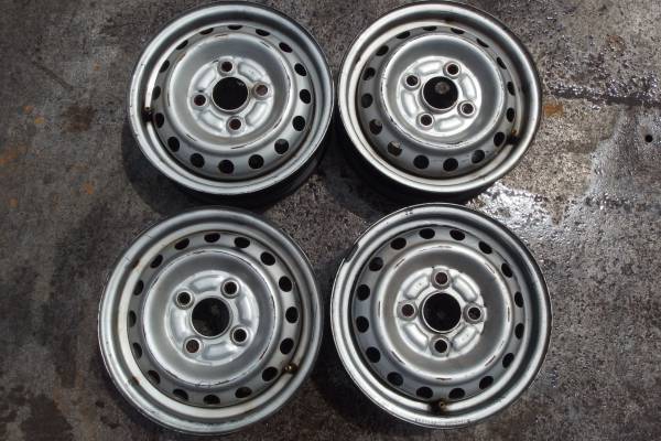 ホンダ　バモス　12インチ　鉄ホイール　スチール　161029