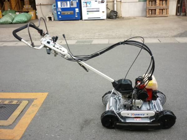 草刈機 スパイダーモア AZ850A 4WD 平地/斜面 人気機種 動作OK①