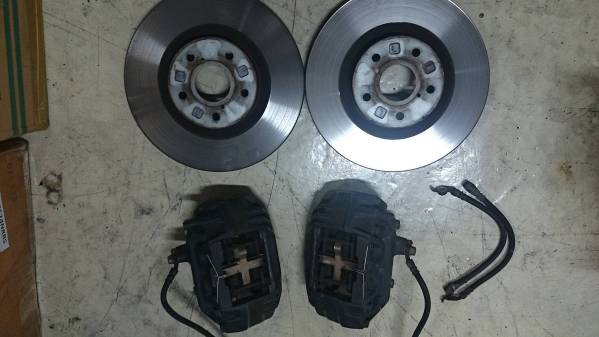 スープラ JZA80 後期6速ターボ 純正4POTキャリパー 良品 15，000k