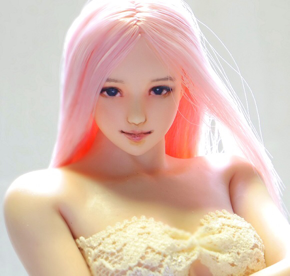 【LUCKY STAR】 1/6カスタムドールヘッド「vivian 」