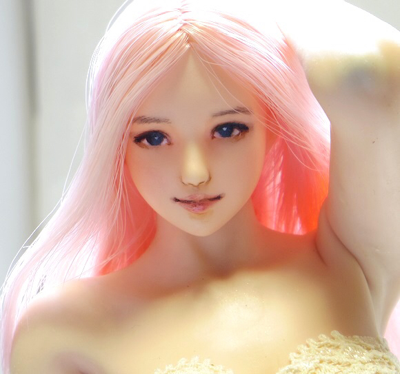 【LUCKY STAR】 1/6カスタムドールヘッド「vivian 」