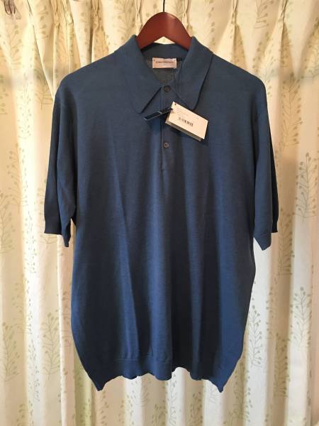 新品 JOHN SMEDLEY ジョンスメドレー ポロシャツ ISIS L