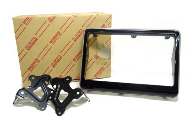 トヨタ　ヴォクシー　９インチナビ用純正フィッティングキット トヨタ純正OP 80系ノア/ヴォクシー 9型ナビフィッティングキット ナビ