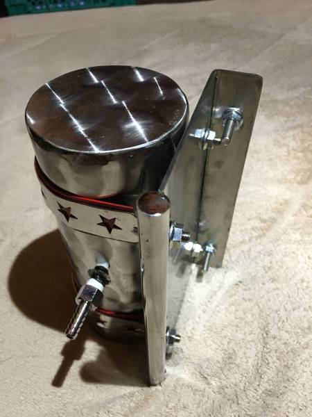 排気☆キッシューン☆ウロコ☆エアータンク☆未使用☆ タンク径約76mm