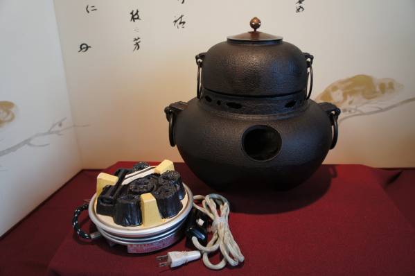 2026年最新Yahoo!オークション 鬼面風炉 唐銅蓋 電熱器 風炉釜・茶釜