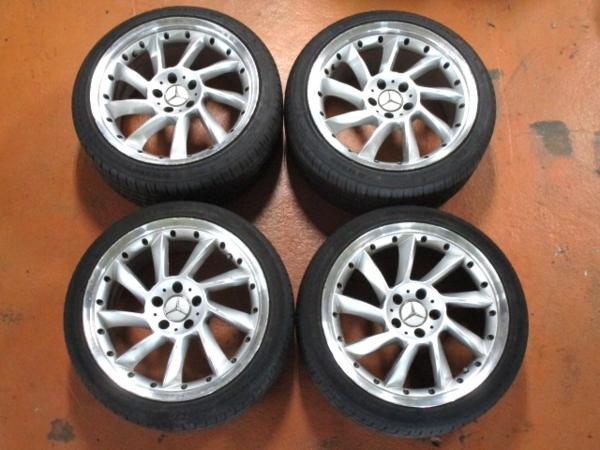 ベンツ Sクラス W220 タイヤ ホイール 18インチ 4本 (M002876)
