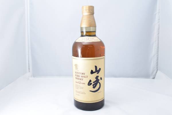 未開栓★SUNTORY サントリー ピュアモルト ウィスキー 山崎 12年